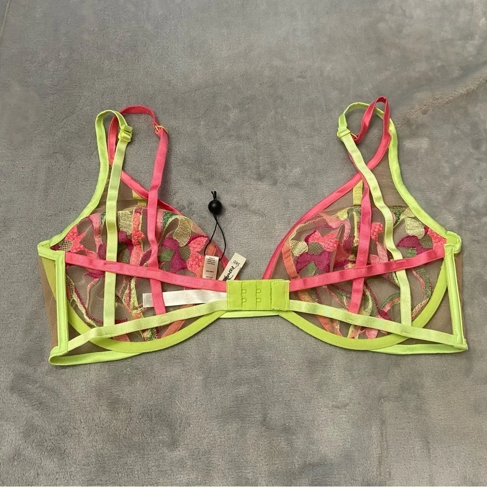 New! For love and lemons petunia underwire bra 24574